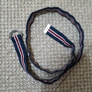 Abercrombie and Fitch Striped Belt 41" Excellent!